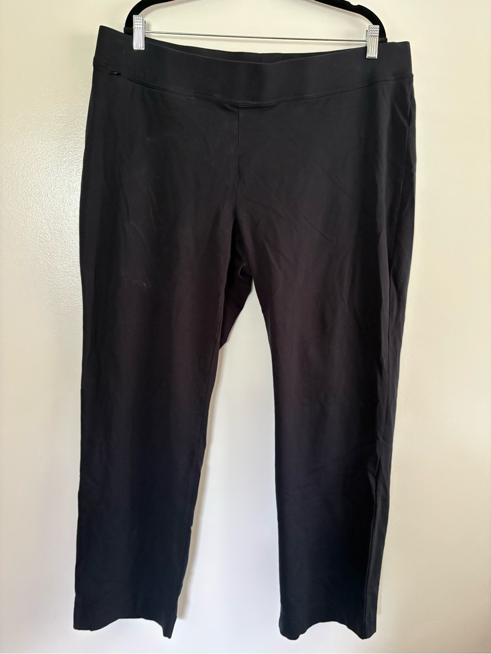 Lands' End Women’s Starfish Mid-Rise Slim Straight Leg Pull-On Pants Size 2X